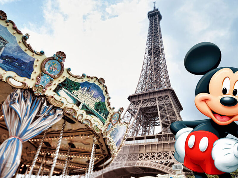 Paris & Disneyland Serüveni Turu Türk Hava Yolları ile 3 Gece (CDG-CDG)