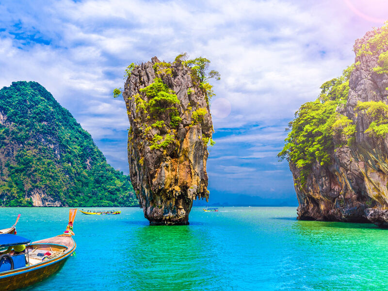 Bangkok Phuket Serüveni turu Qatar Havayolları ile 6 Gece Öğlen Uçuşu (BKK-HKT) 2026 Dönemi