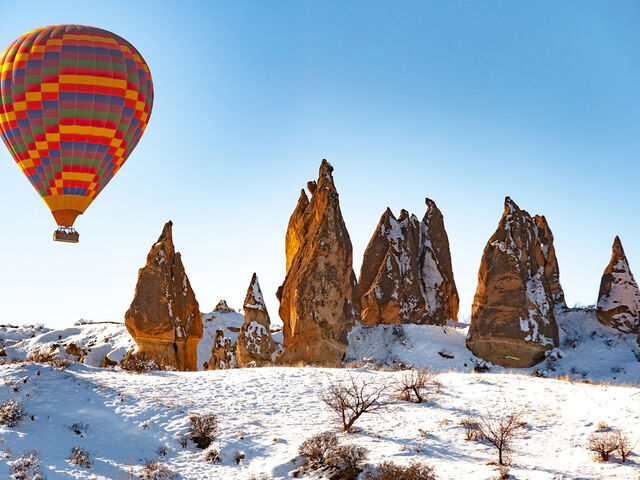 İstanbul Çıkışlı Otobüslü Kapadokya Turu  (1 Gece Konaklamalı)